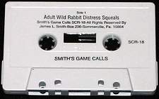 Smith Game Calls Adult Wild Rabbit Distress Squeals Cassette