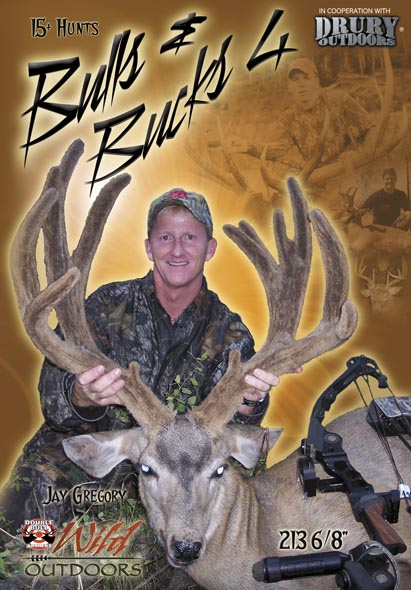 Drury Outdoors Bulls & Bucks 4 DVD