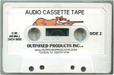 Outfoxed Products Coyote Crunch Time Audio Cassette